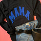 MAMA Puff - Black sweatshirt - ROYAL