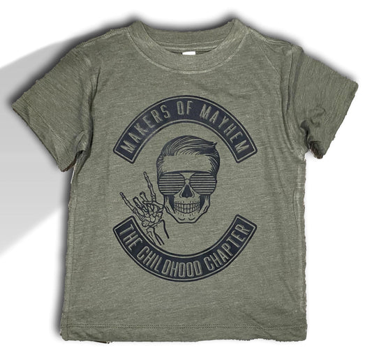 Makers or Mayhem - Boys - Military green