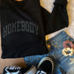 Homebody - Puff - Black sweatshirt