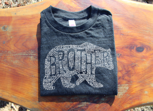 What's In A Brother Bear - ECO CHARCOAL TRIBLEND - short sleeve