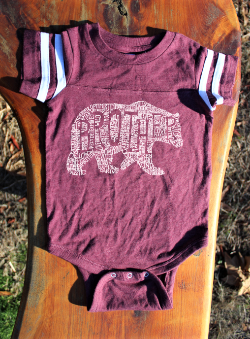 What's In A Brother Bear - Burgundy Jersey (Infant)