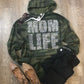 MOM LIFE Camo Hoodie