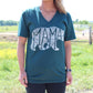 Forest Green What’s In A Mama V-Neck