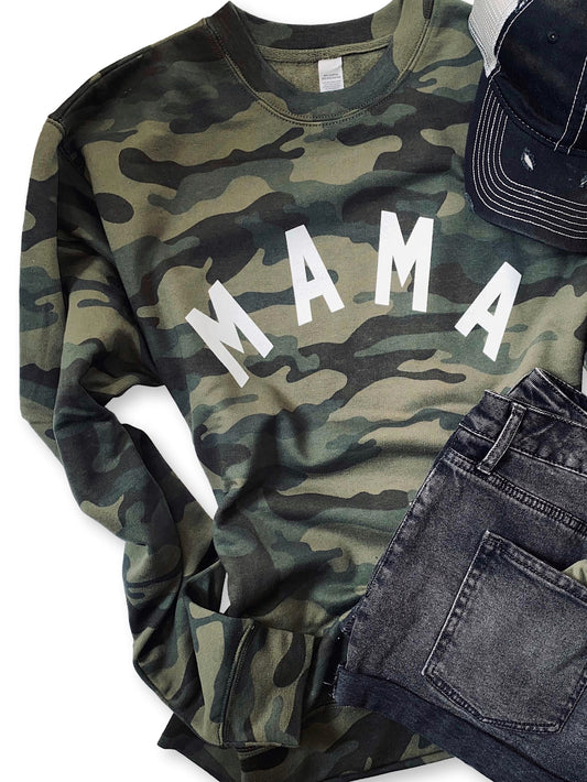 MAMA - Camo sweatshirt