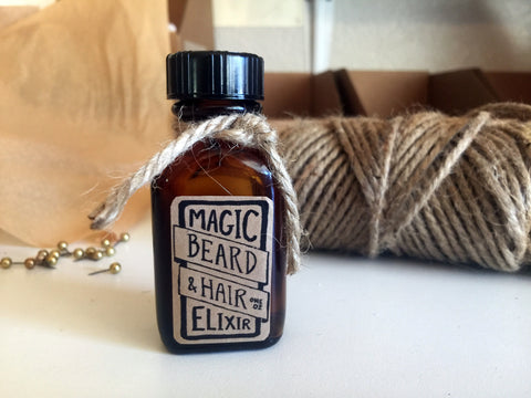 Magic beard oil and hair elixir