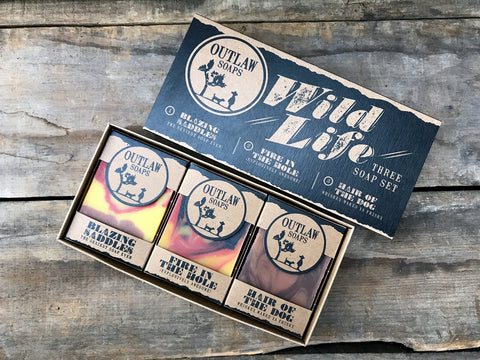 Wild Life Western Soap Gift Set