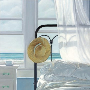 Framed Art Bedroom View of Sea