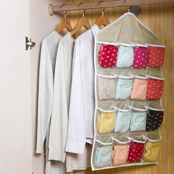 hanging clothes storage bags