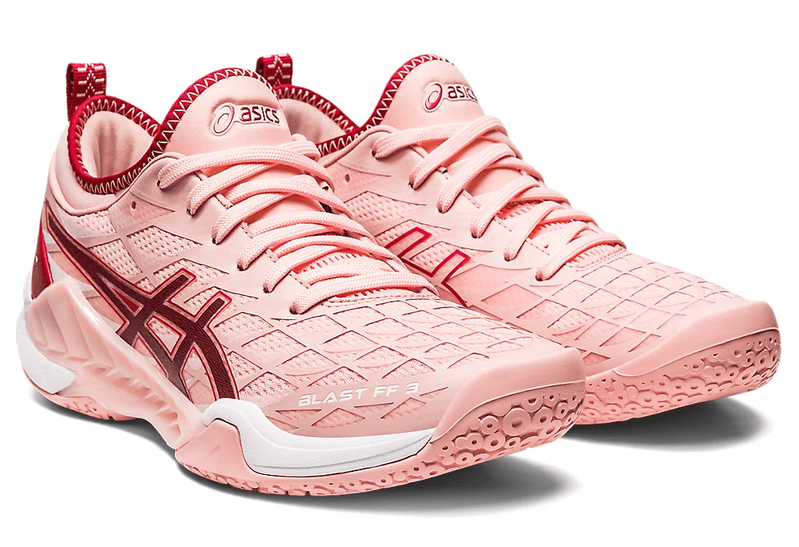 Asics FF 3 Women's Cout Shoes, Frosted Rose/Cranberry SquashGear.com