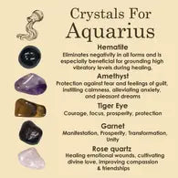 Crystals for Aquarius Boheimian Bloom Boutique