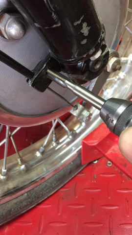 Chasing the Threads Using A 5/16" X 26 CEI Tap