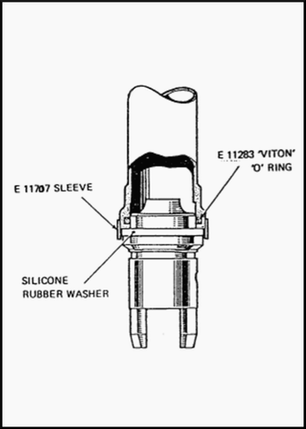 Triumph Push Rod Tubge Seal