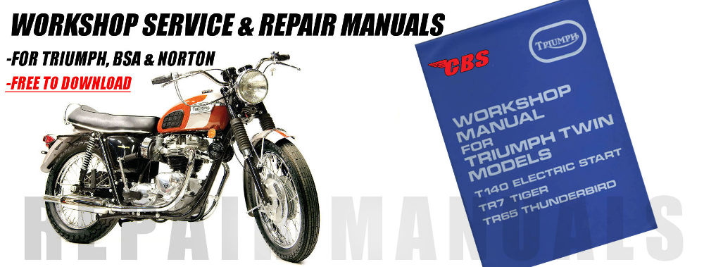 Workshop Service Repair Manuals Banner