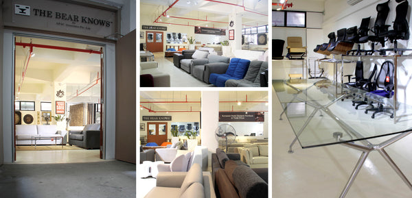 Trade showroom furnishing