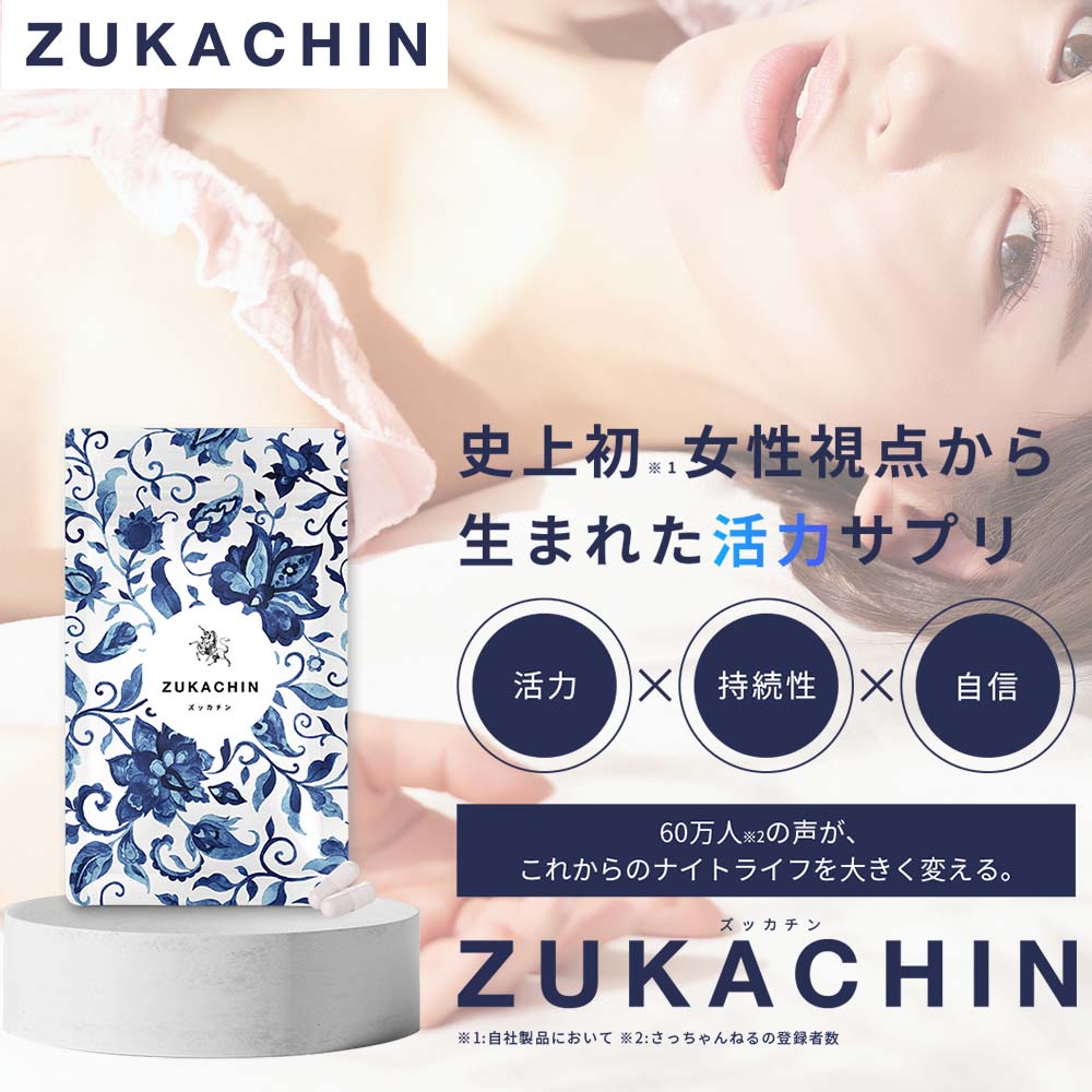 ズッカチ Zukachin 60粒×2袋 - 健康用品