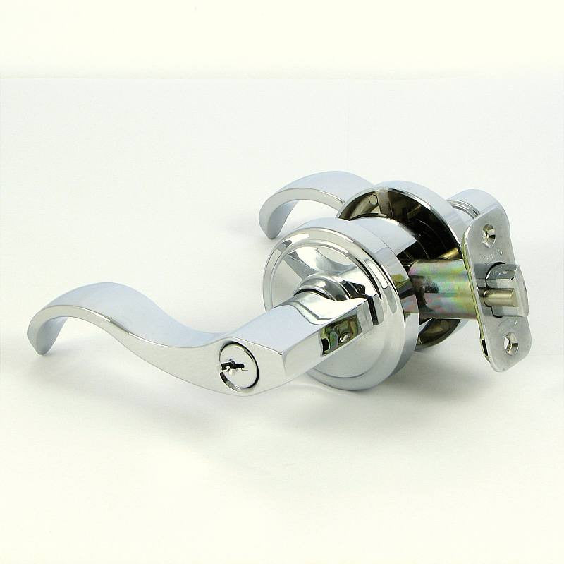 BP25588CH - Better Home Products Entry Door Handle - Left or Right Hand