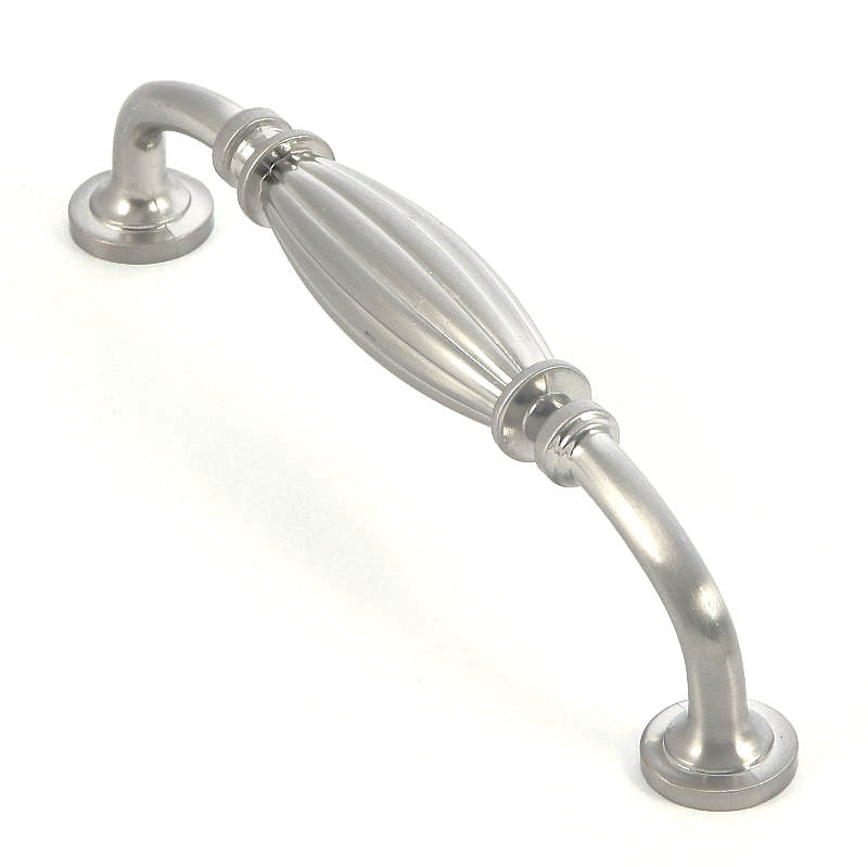 CP5250-SN Satin Nickel 5" French Country Cabinet Pull
