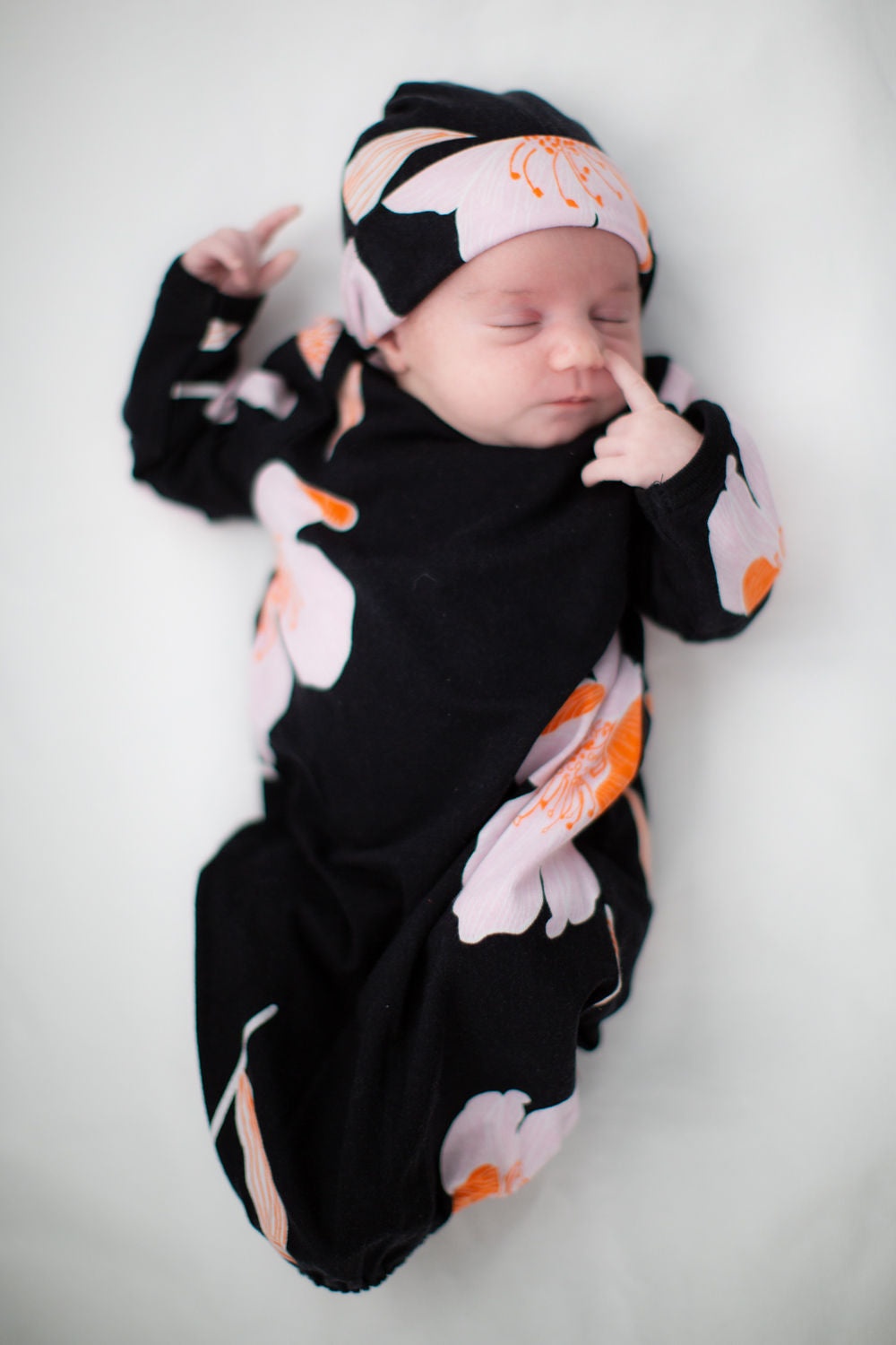 floral baby outfit newborn