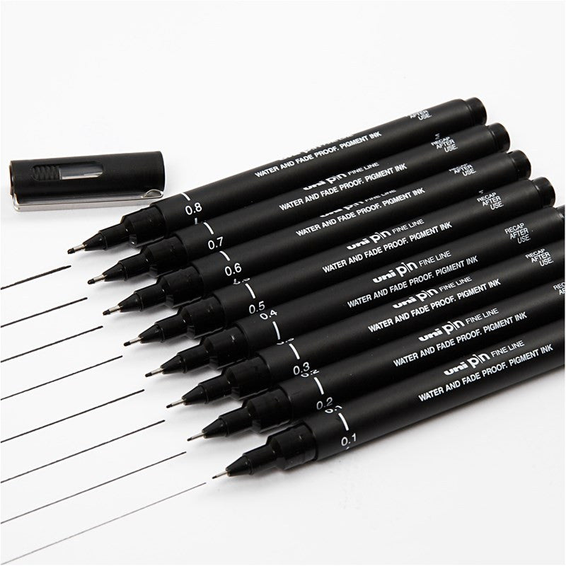 UniPin Drawing System Fineliner | Paper Pens & Printing