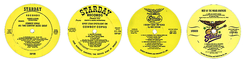 Starday Records labels