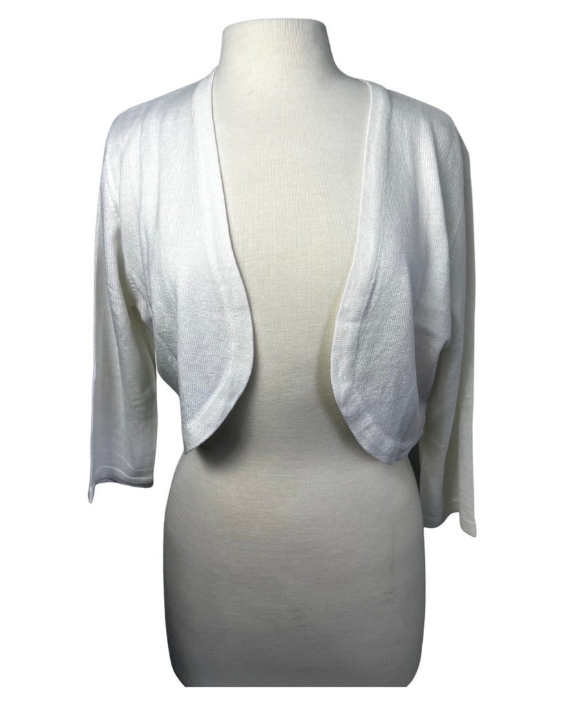 Simply Noelle Lightweight Cardigan White