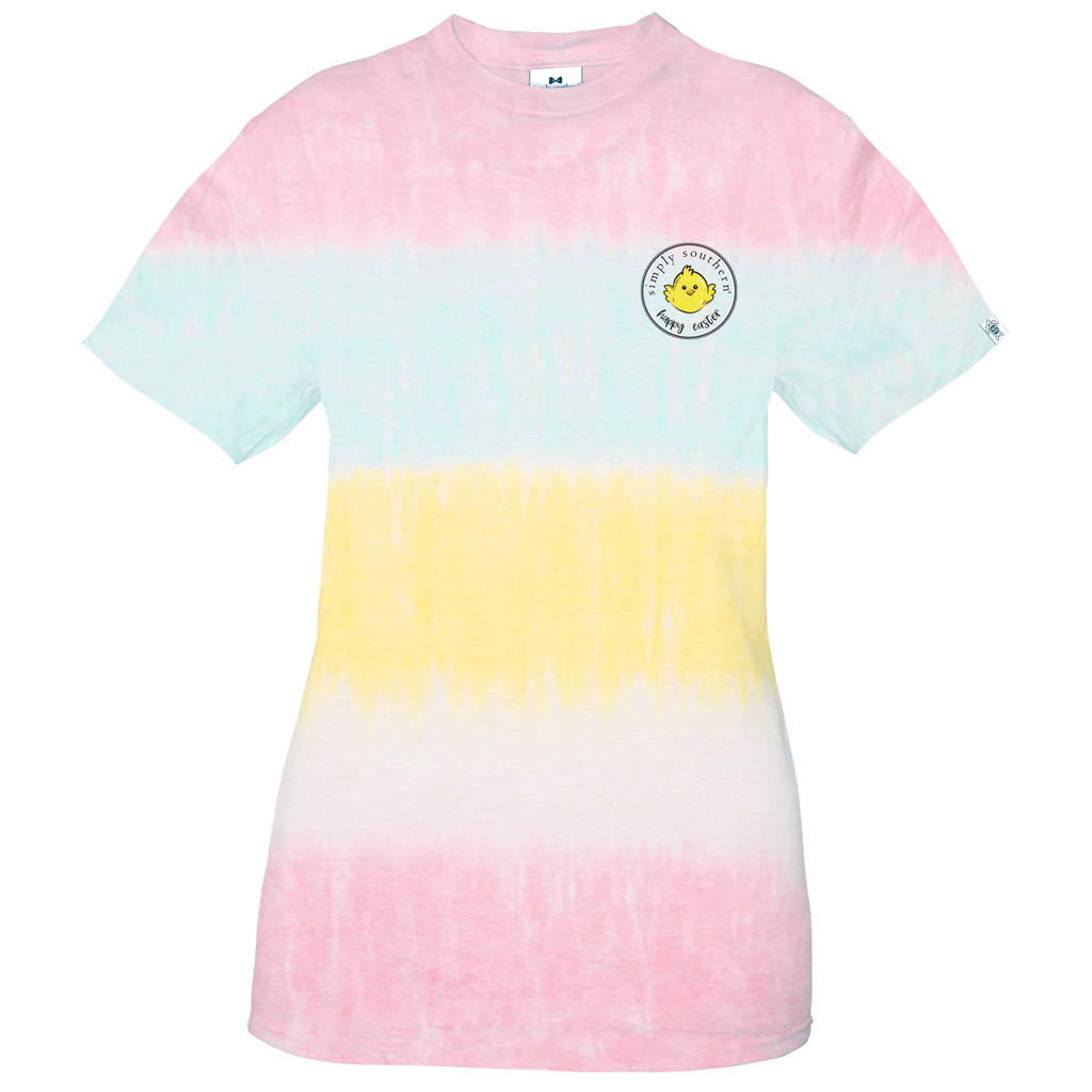 HAPPY EASTER PALM SHORT SLEEVE TEE