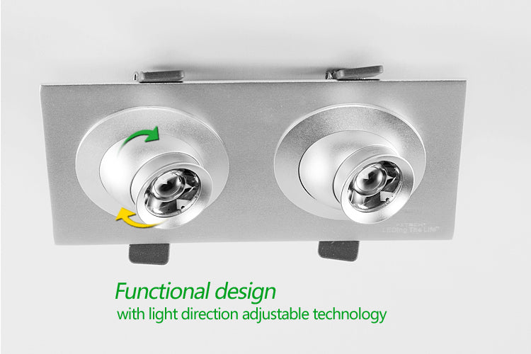 functional design with light direction adjustable technology