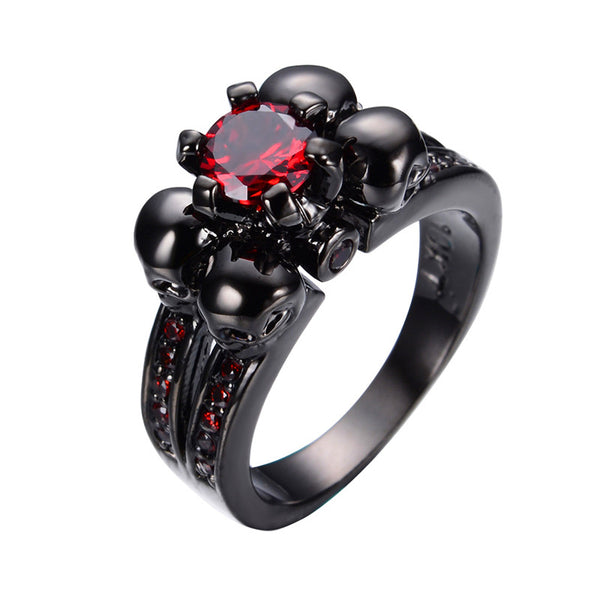 skull rings for women