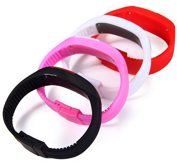 New Fashion Sport Led Watch Candy Color Silicone Rubber Touch Screen D Buycoolprice