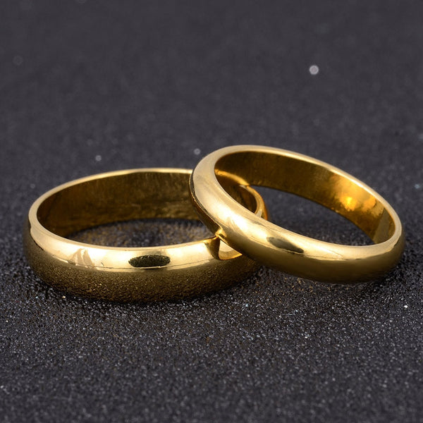 gold rings for lovers