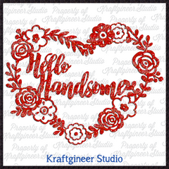 Love Floral Heart