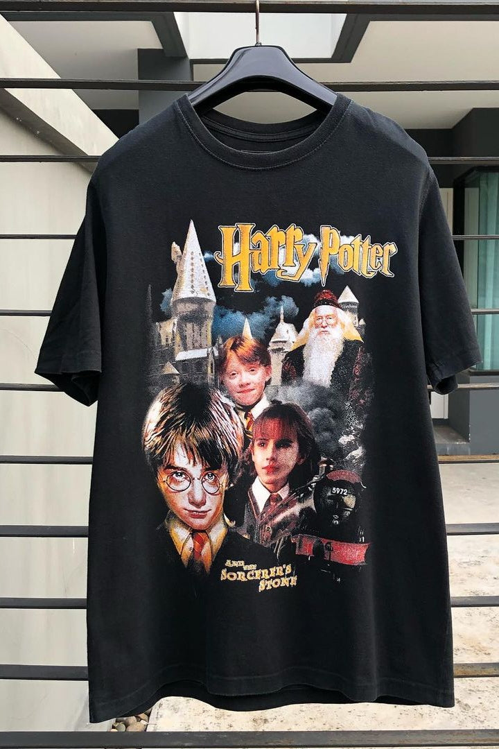 privaat humor geur Harry Potter Vintage T-shirt – Retro Universal