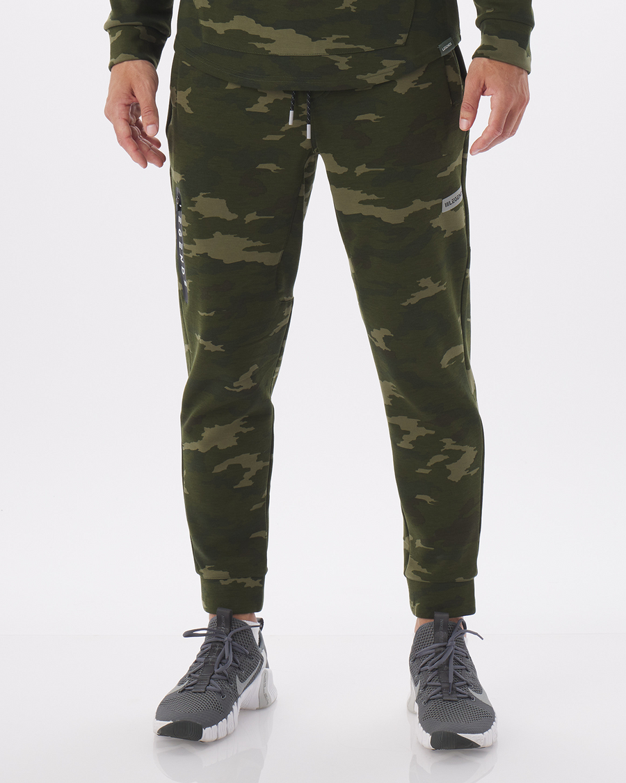 Hawthorne Tech Jogger Green Camo Heather