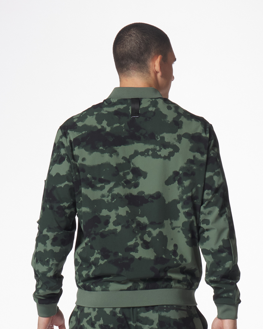 Carson Bomber Jacket Hunter Green Sierra Camo