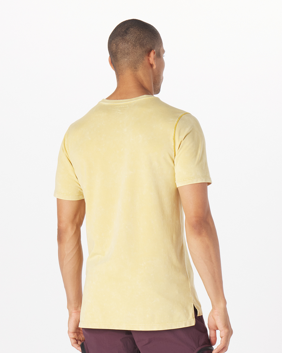 Aviation Tee Washed Lemon Curry