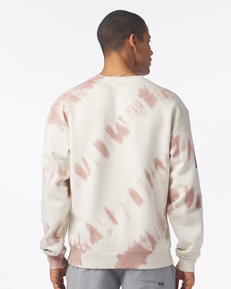 FairFax Crew Mauve Tie Dye Stripe