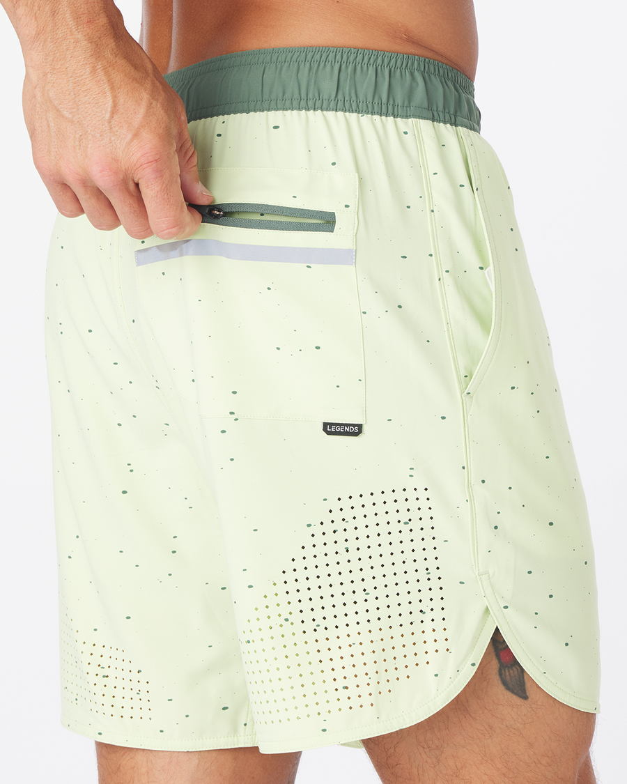 Luka Short Key Lime Splatter