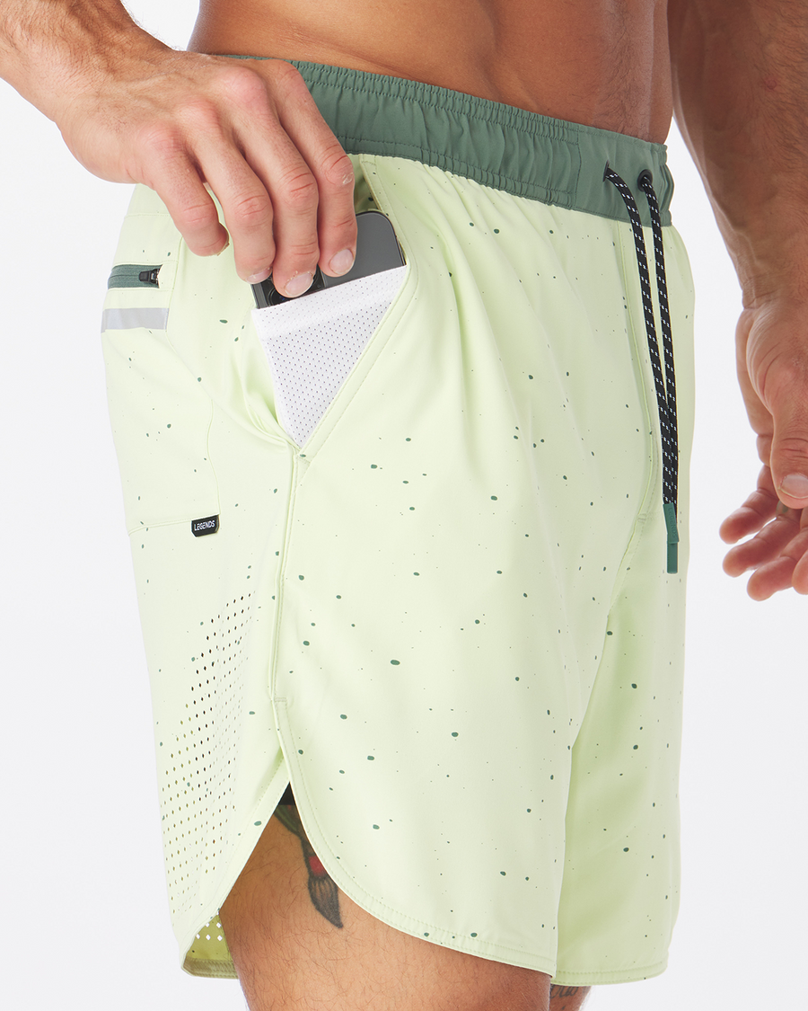 Luka Short Key Lime Splatter