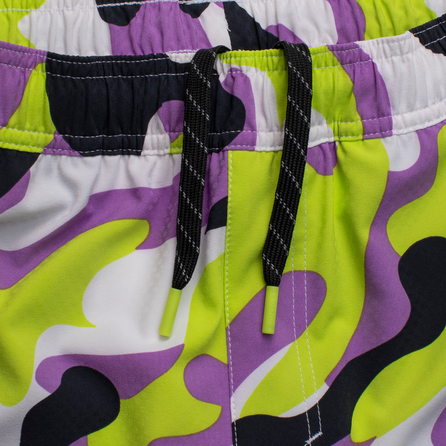 Relay Short Oversized Camo Hyper Purple