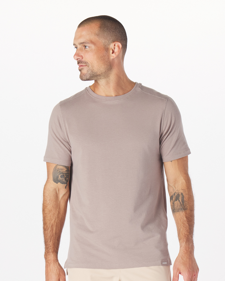 Aviation Tee Taupe