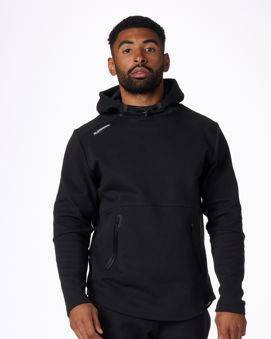 Precision Hoodie Washed Black