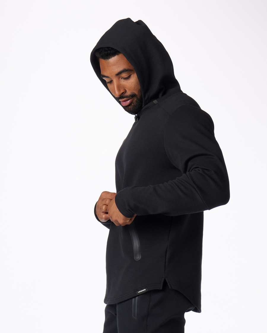 Precision Hoodie Washed Black