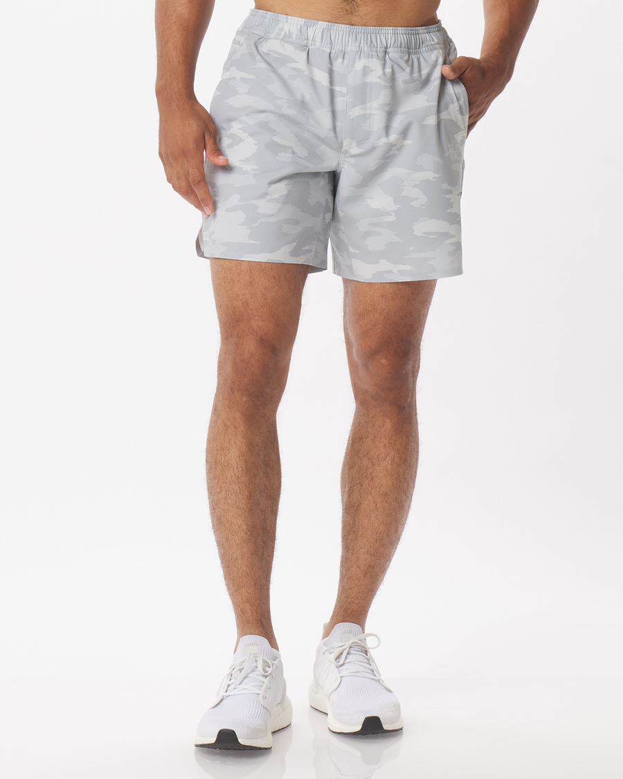 Relay Short Gray Camo