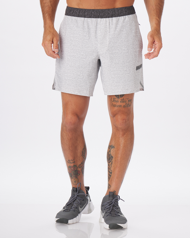 Relay Short Heather Gray