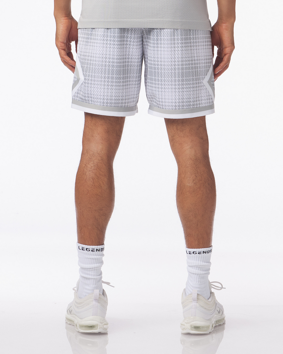 Crossover Short Cloud Plaid