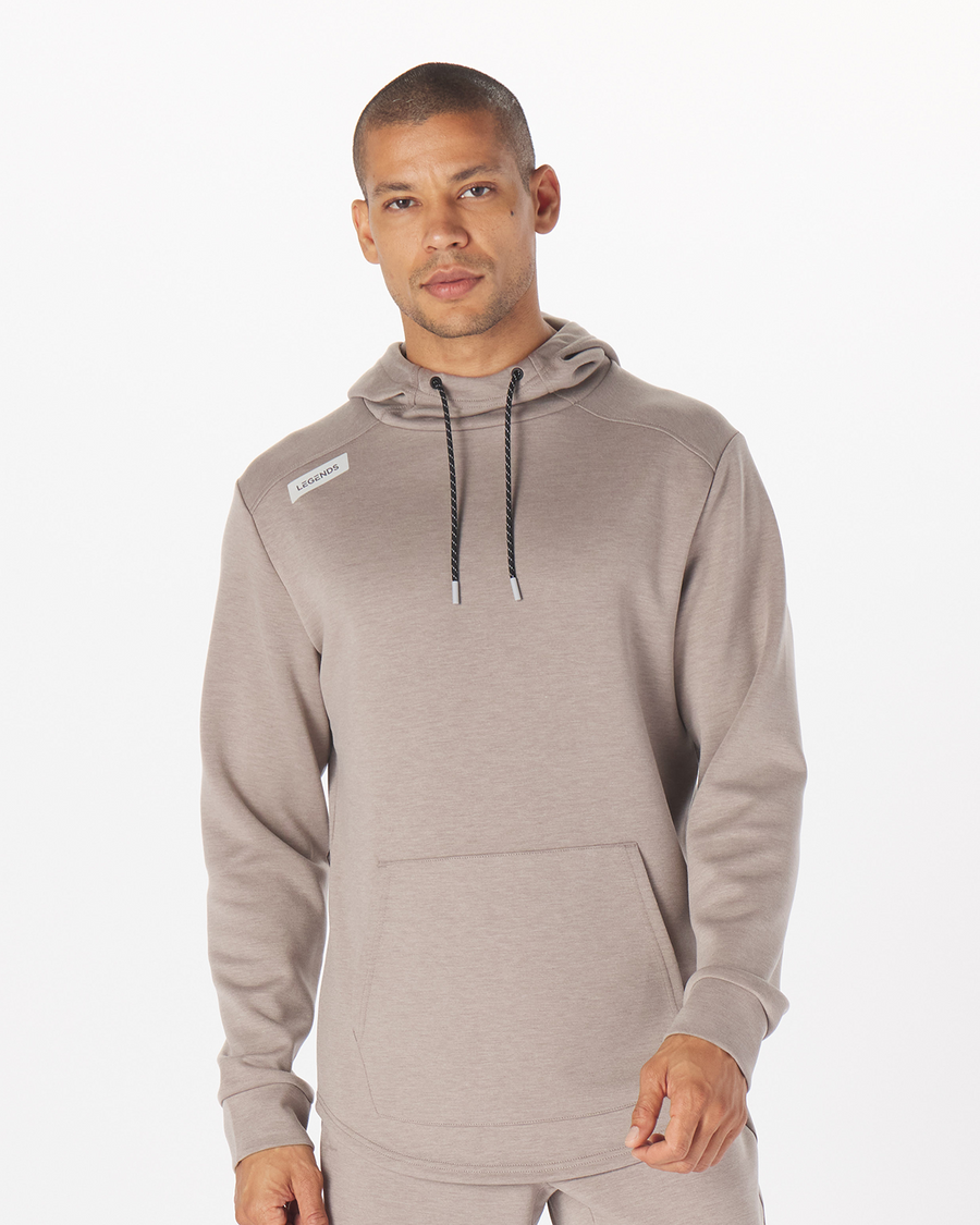 Hawthorne Tech Hoodie Taupe Heather