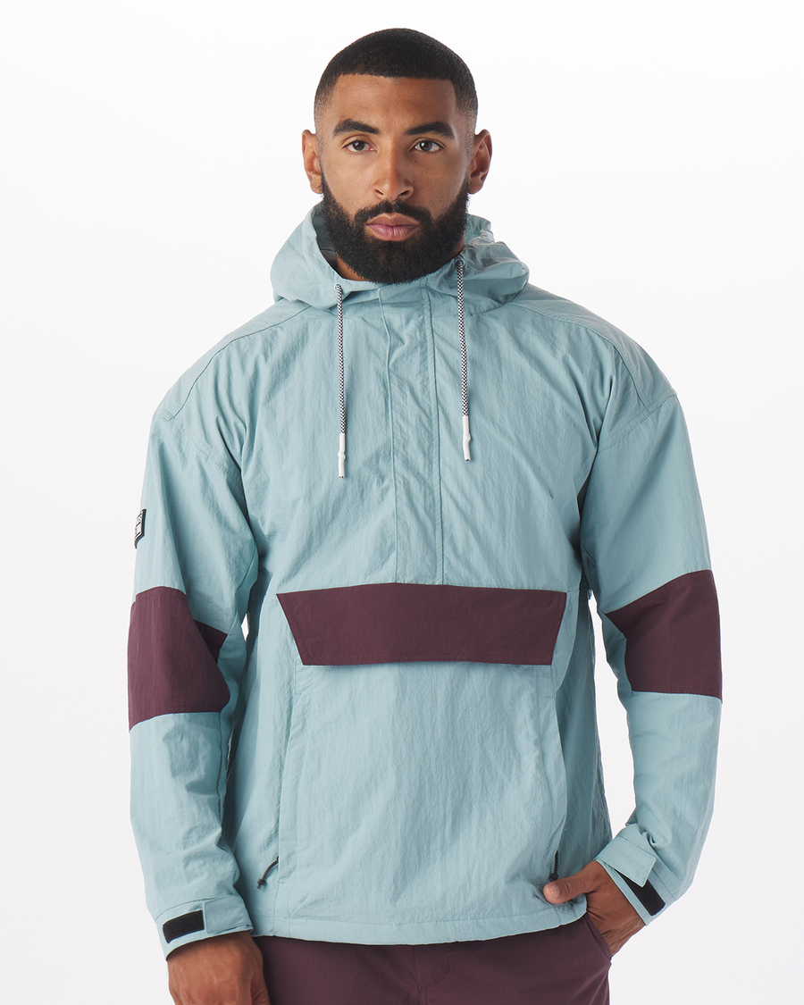 District Anorak Jacket Cameo Blue