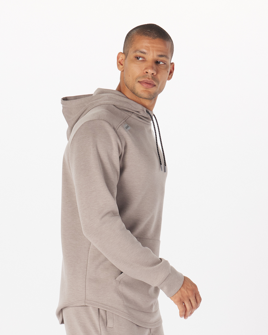 Hawthorne Tech Hoodie Taupe Heather