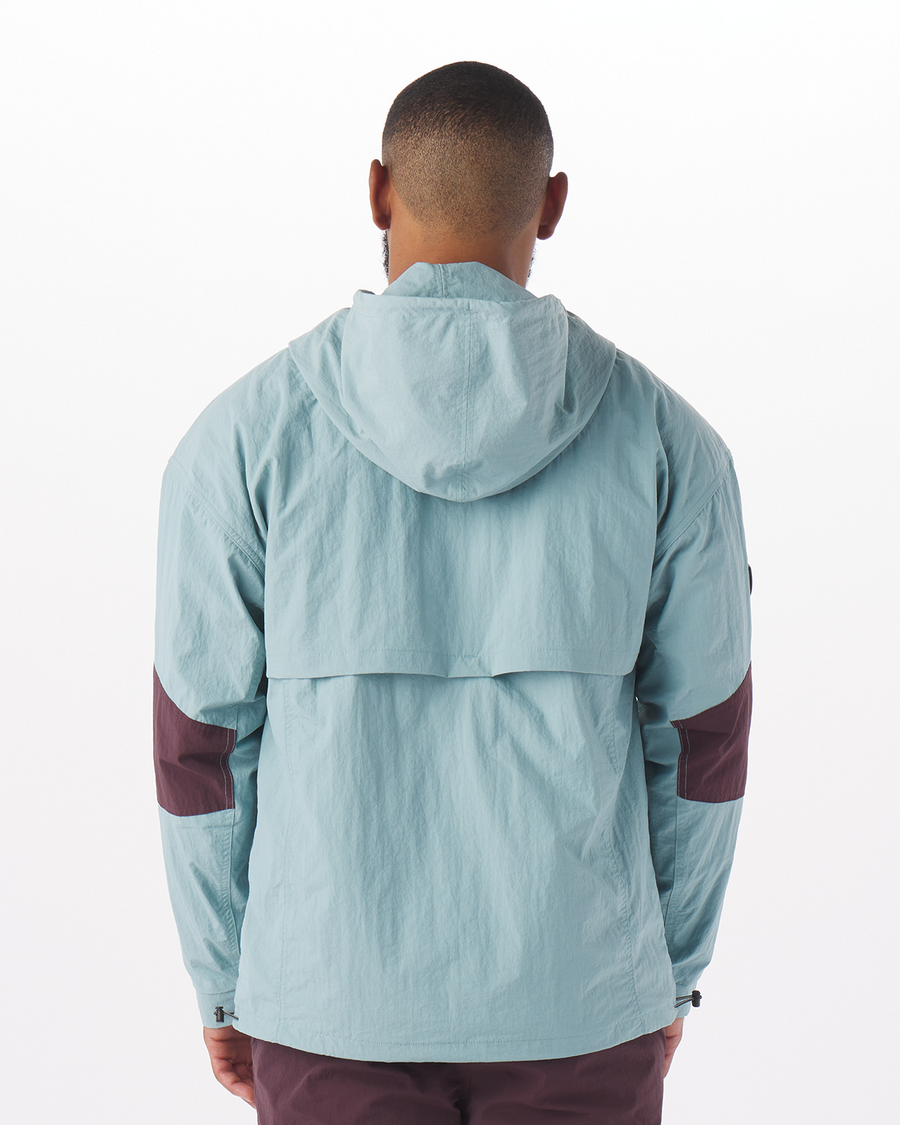 District Anorak Jacket Cameo Blue