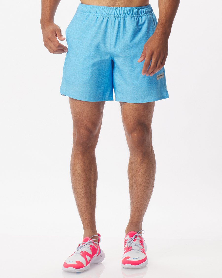 Relay Short Pool Blue Heather